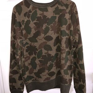 H&M Woodland Camo Sweatshirt
